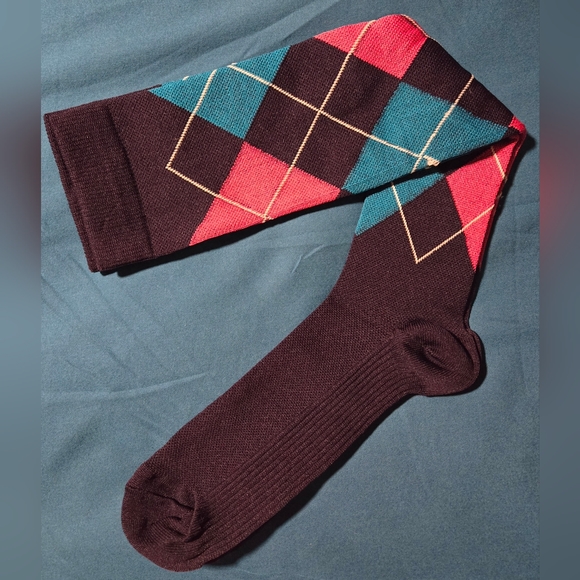 5 Pairs Knee High Compression Socks, Fun Patterns-Women's Large - Picture 4 of 10